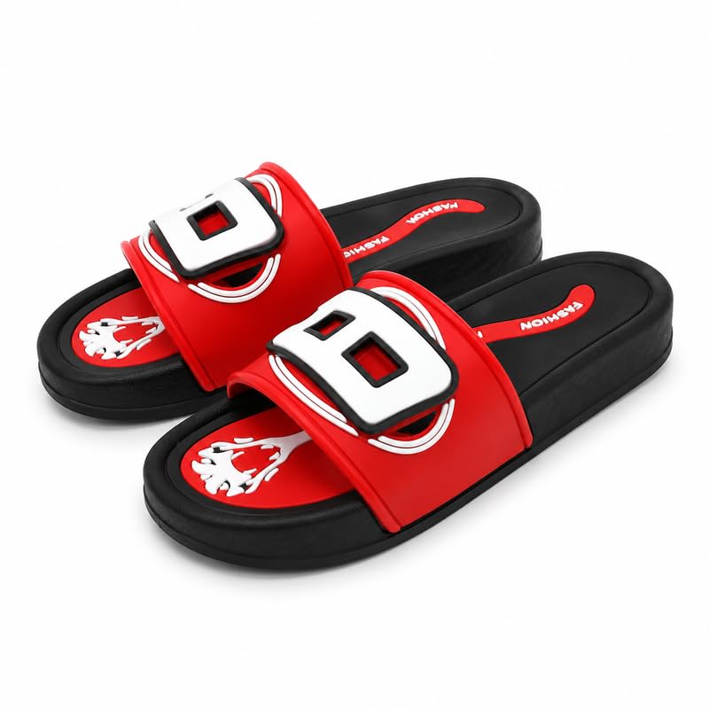 Project Z Z-Macro Men's Medical Slider Slippers - Non-Slip Flexible PU Sole Casual Shoes for Walking Home Beach Size 41-45