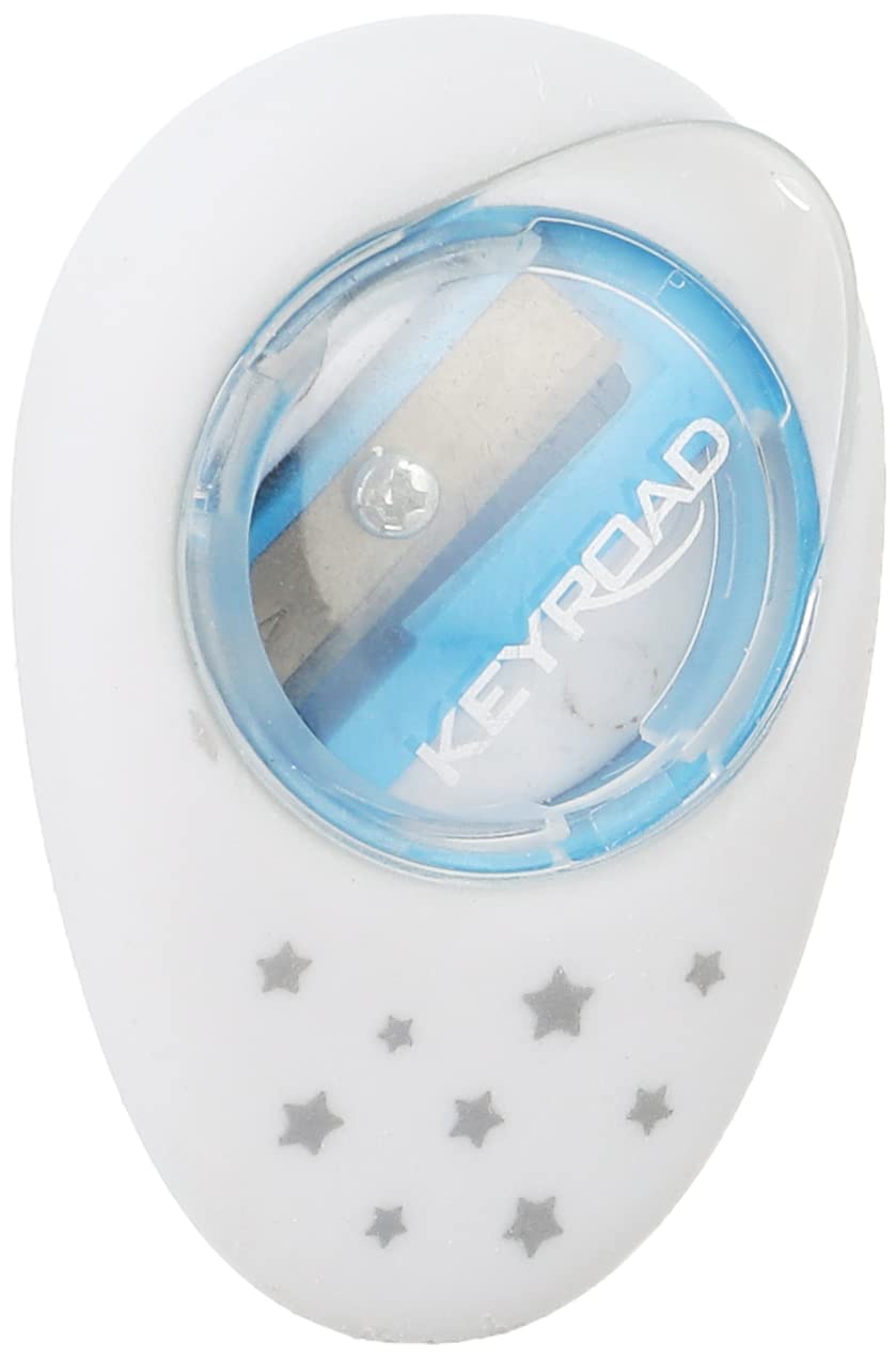 Keyroad sharpener with eraser model kr971288 - multicolor