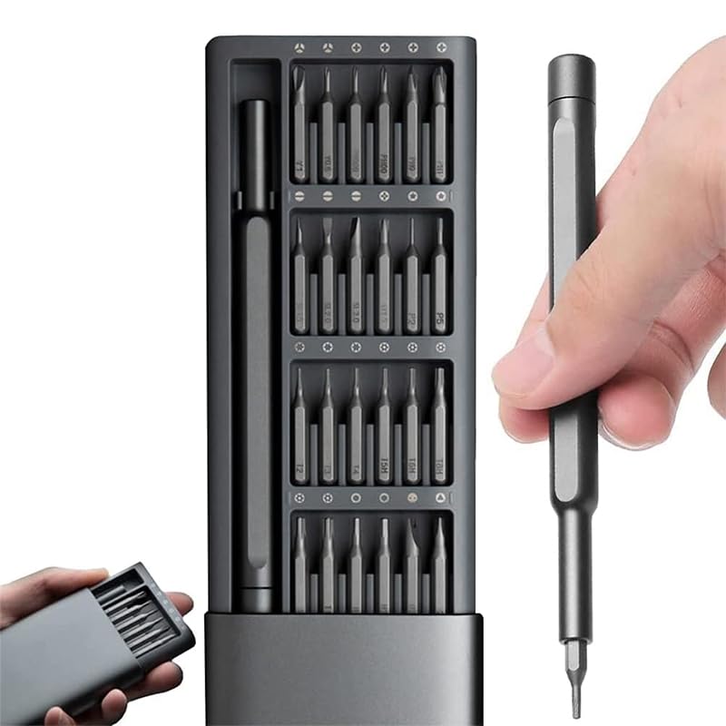 24 in 1 Premium Precision Screwdriver Set, Mini Magnetic Tool Kit for Electronics, Phone, Laptop, Camera, Watch, Computer (Code:9400) - KaberTrade