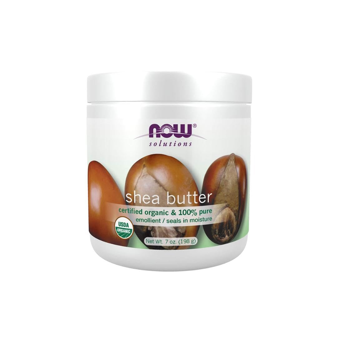 NOW Organic Shea Butter, 7-Ounce
