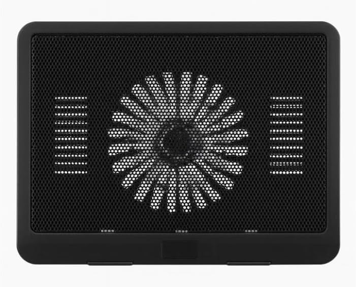 Laptop Cooling Pad C3000 With High Speed Fans Adjustable Stand Usb Powered Quiet Cooler For 12-17 Inch Notebook Anti Slip Ergonomic Design Portable Laptop Cooler