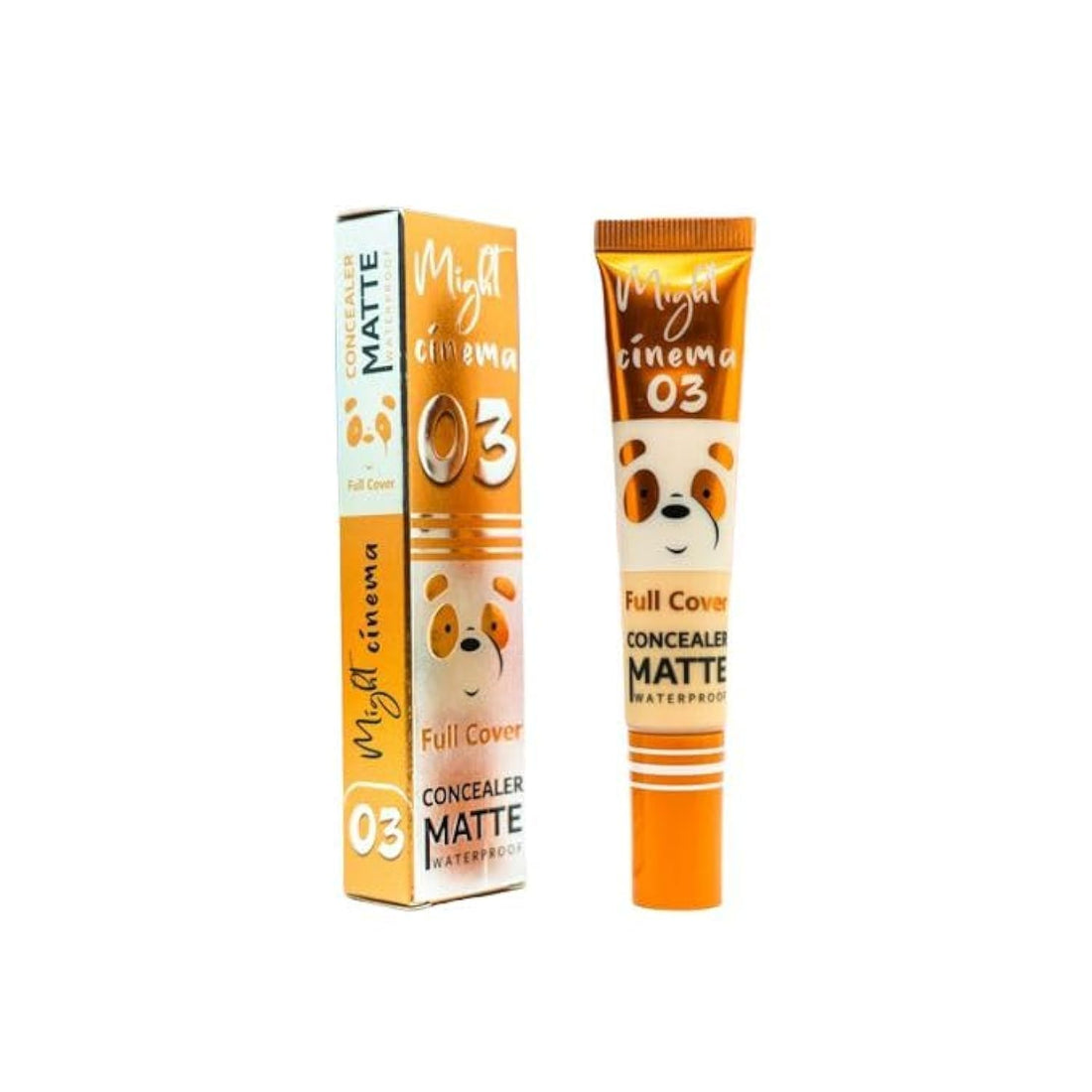 Might Cinema Full Cover Concealer Matte & Waterproof 22g - 03