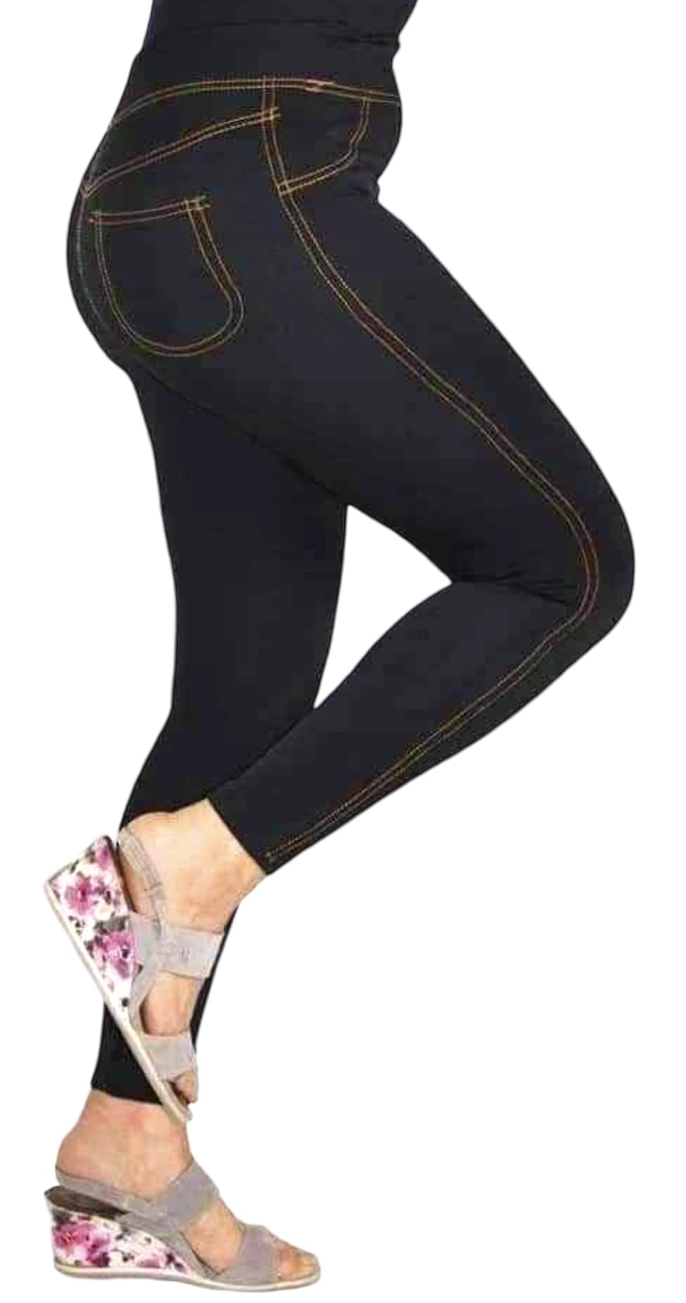 Jean Touch Leggings: the comfort of leggings and the - black elegance of jeans