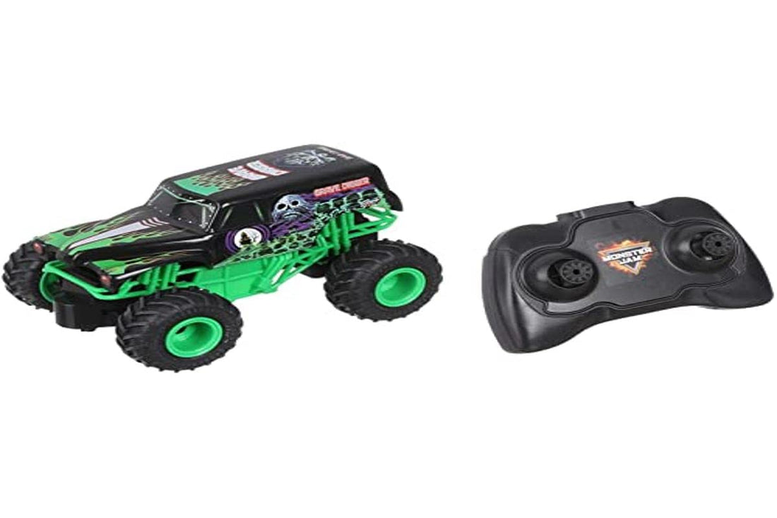 Spin Master Monster Jam Grave Digger Remote Controlled Car for Kids - Multi Color
