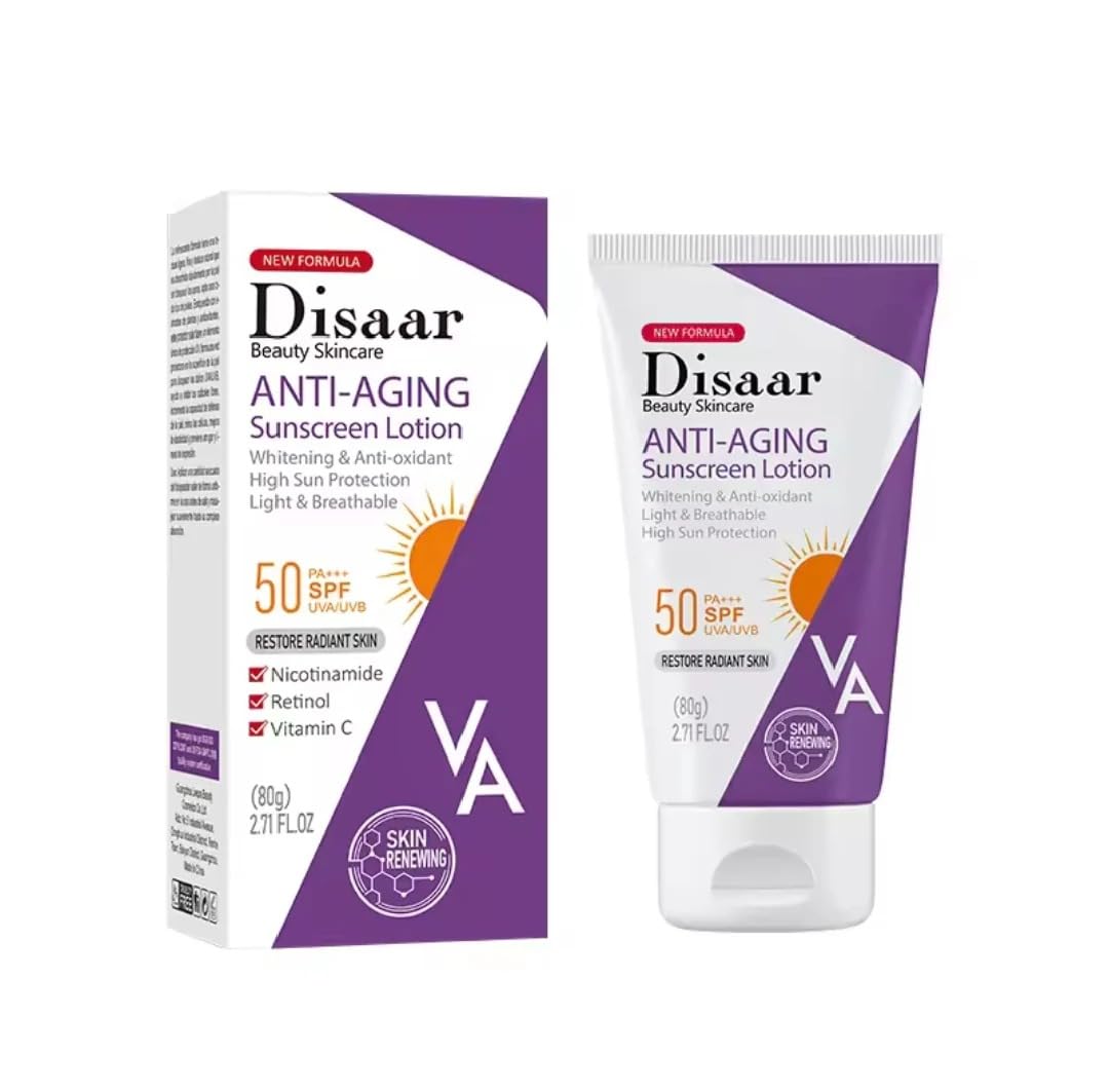 Disaar Anti-Aging Sunscreen Lotion SPF 50-80g