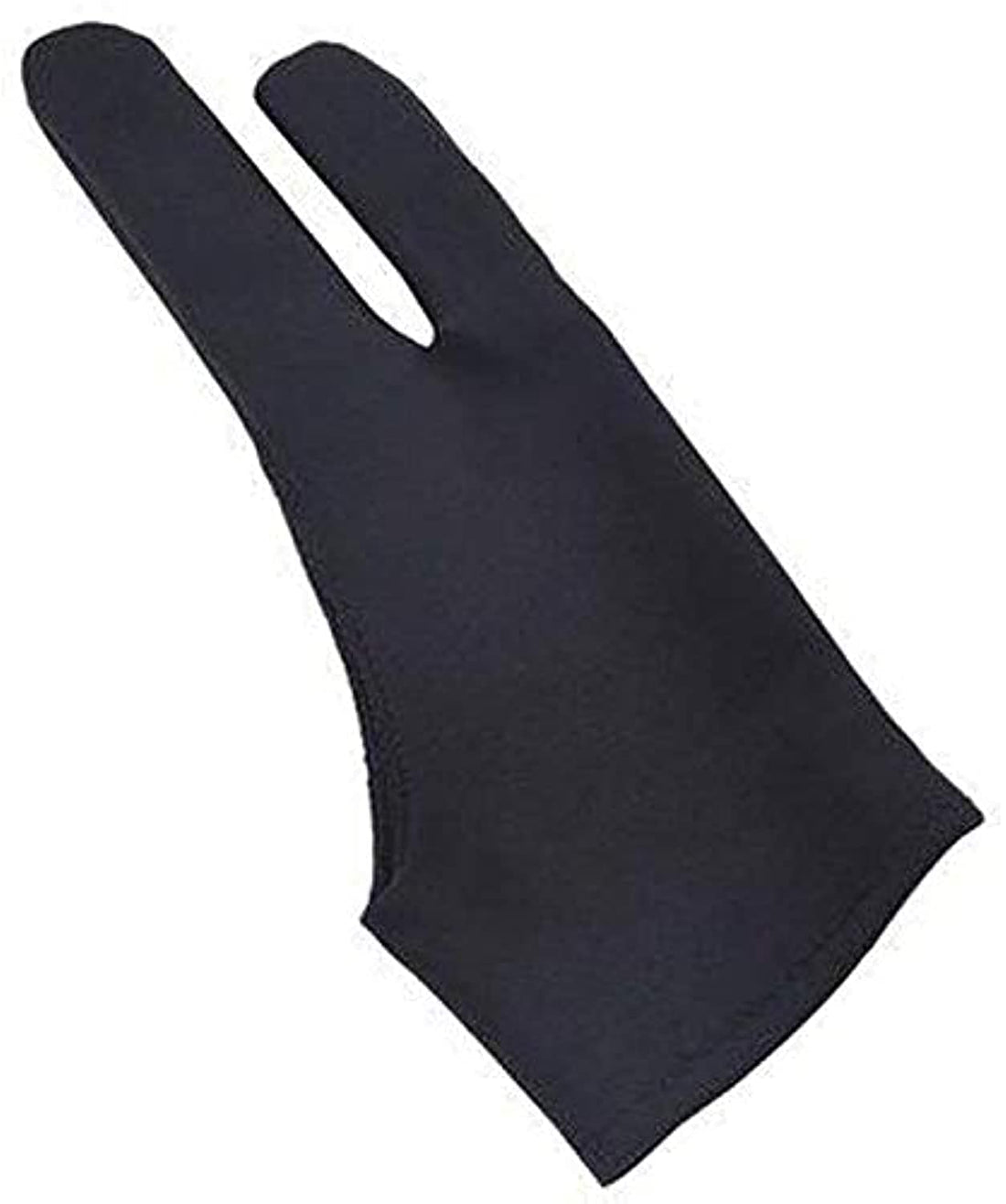 Keep Smiling Artist Drawing Glove for Right and Left Hand Graphics Drawing Tablet - Black