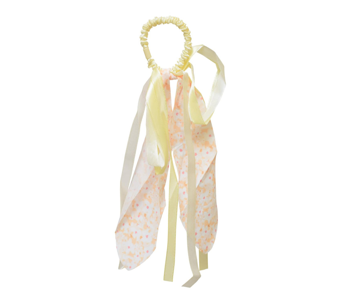 Daphne Hair Tie For Girls - Beige