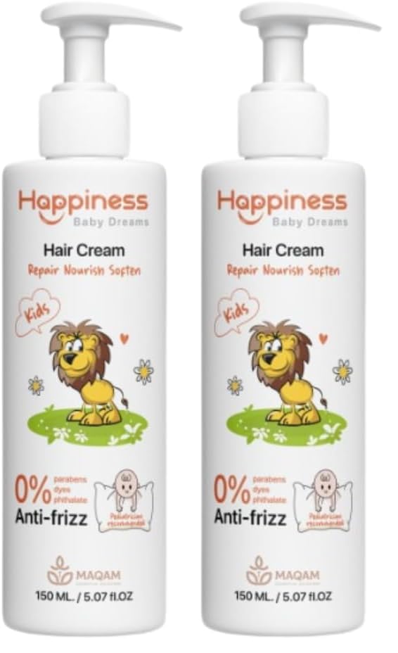 Happiness Kids Hair Cream 150ml (Pack of 2)