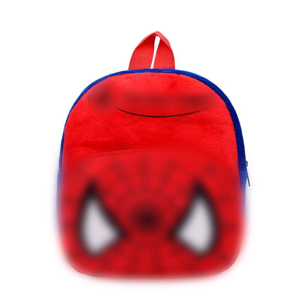 Hilloly Children's Backpack Baby Backpack Science Fiction Movie Characters Cartoon Plush Bag Backpack School Backpack Travel Bag Nursery Backpack for Children Baby Boys Girls Toddler, red