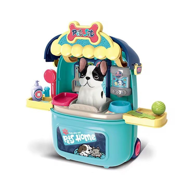 GHAZAL 2 in 1 Dog Pet Playset for Kids