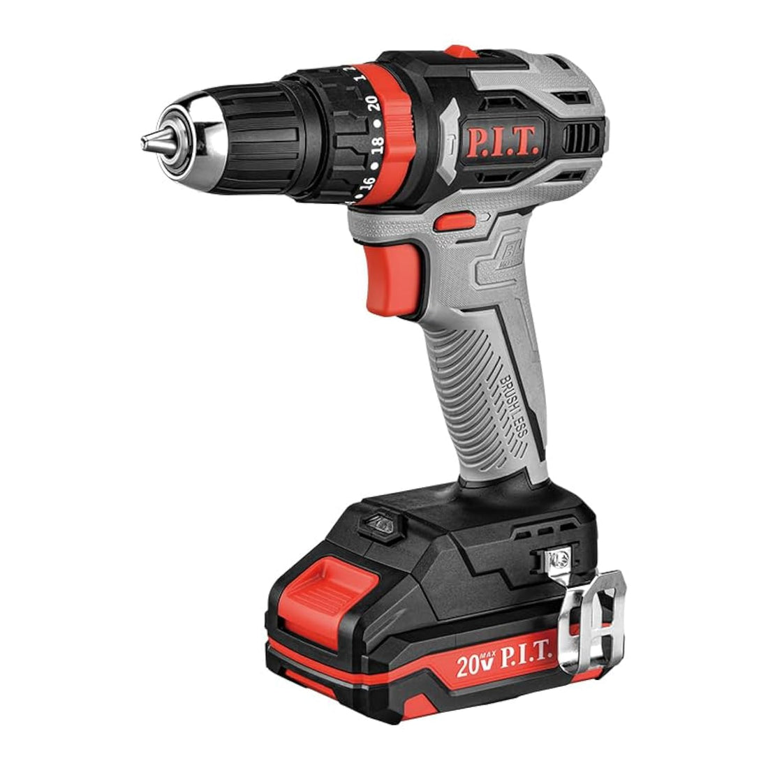 PIT PBM20H-10B 20V 30Nm Solo Cordless Drill without Battery and Charger