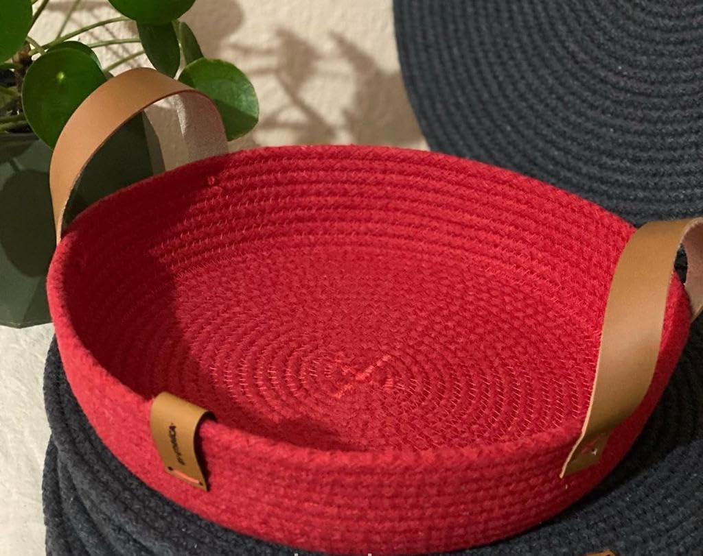 Woven It -Christmas Decor Plate, 22cm x 4cm, off white can be used in Kitchen, toilet, living room, dining room, kids room, bed room, indoor & outdoor.