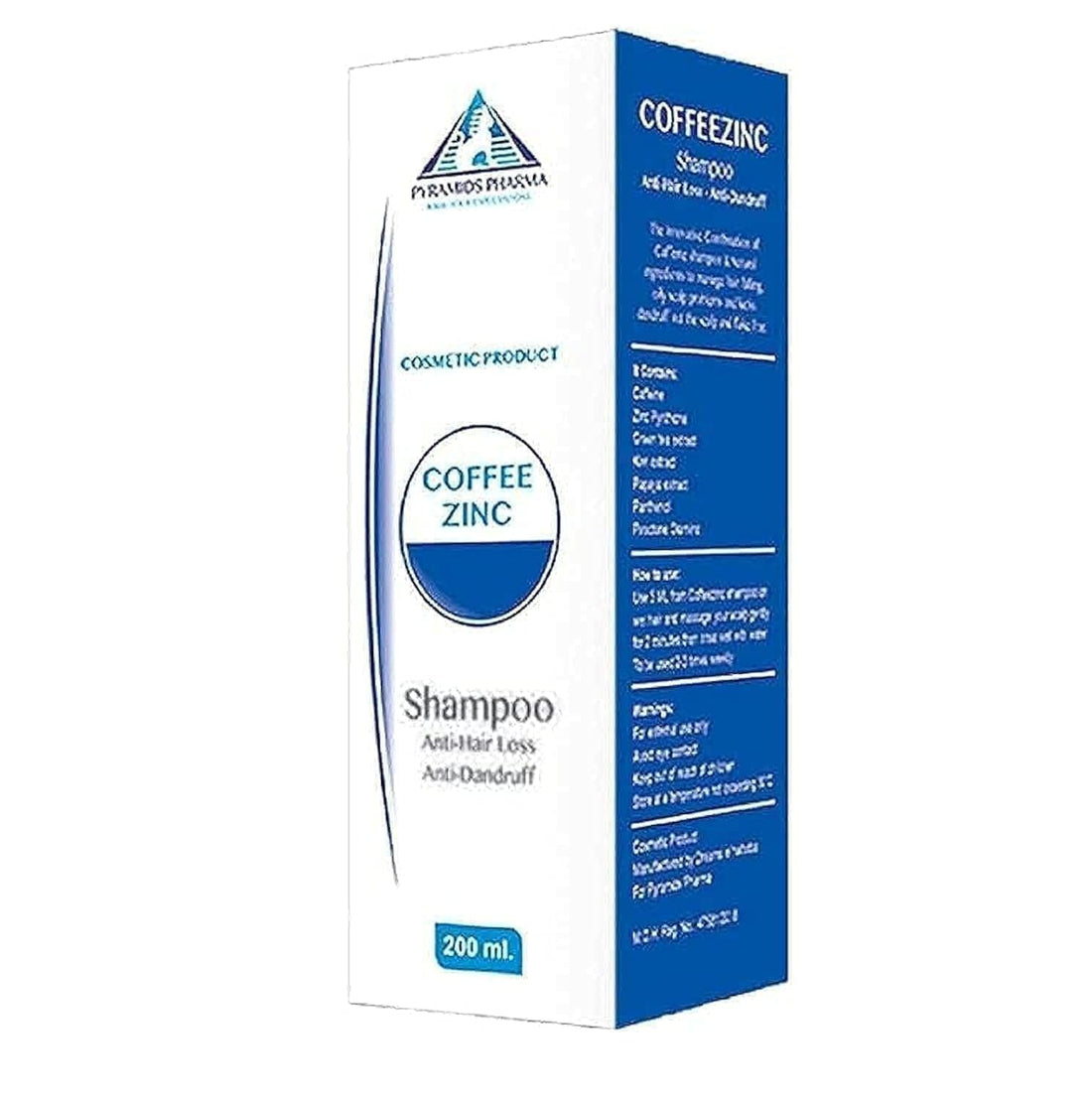 COFFEEZINC SHAMPOO Shedding Control Anti Dandruff