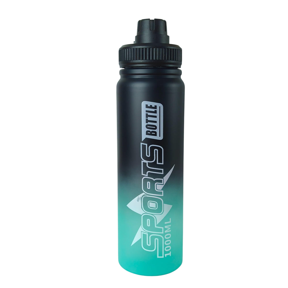 MDSTAY FIT® Sports Water Bottle 1L Sports Gym Reusable Water Bottle for Adults Teens Men Women Office Gym School (Pink&Blue)