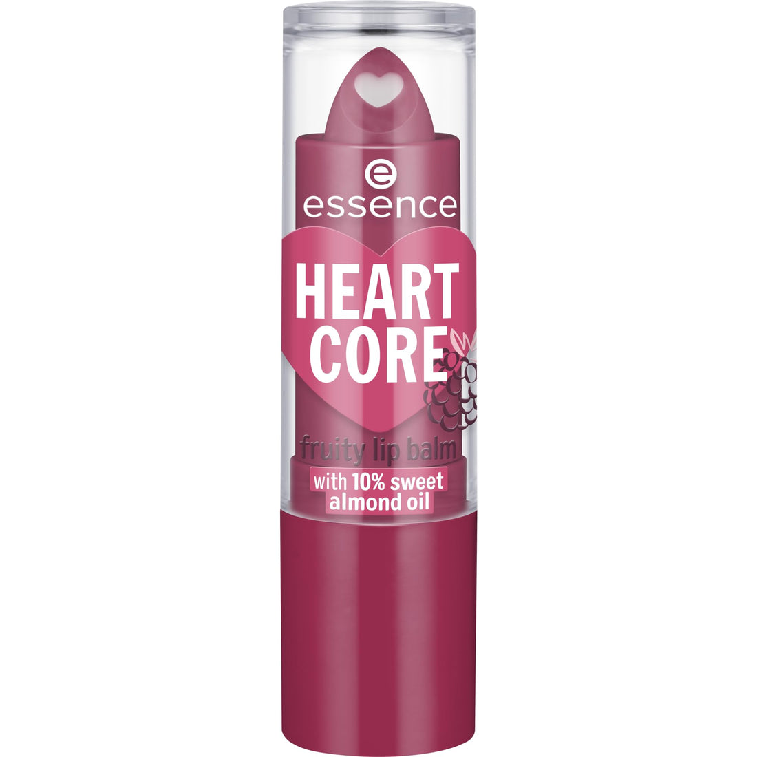Essence Heart Core Fruity Lip Balm, Color 05 - Bold