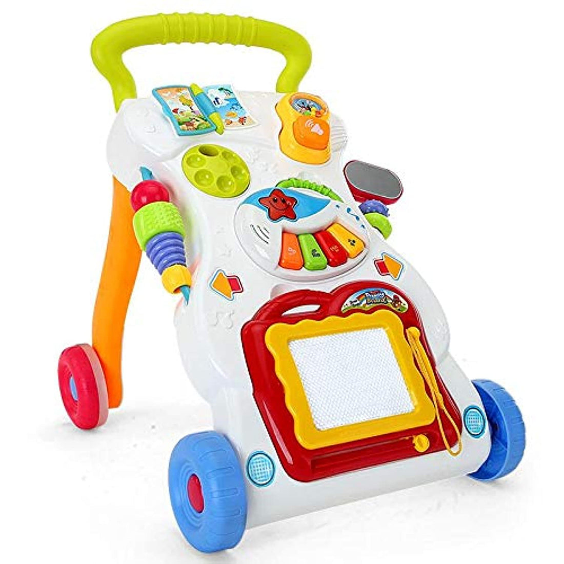 BaBy Walker Baby Sit-to-Stand Learning Walker Toddler Toys Push and Pull Toy Learning Walking Toys