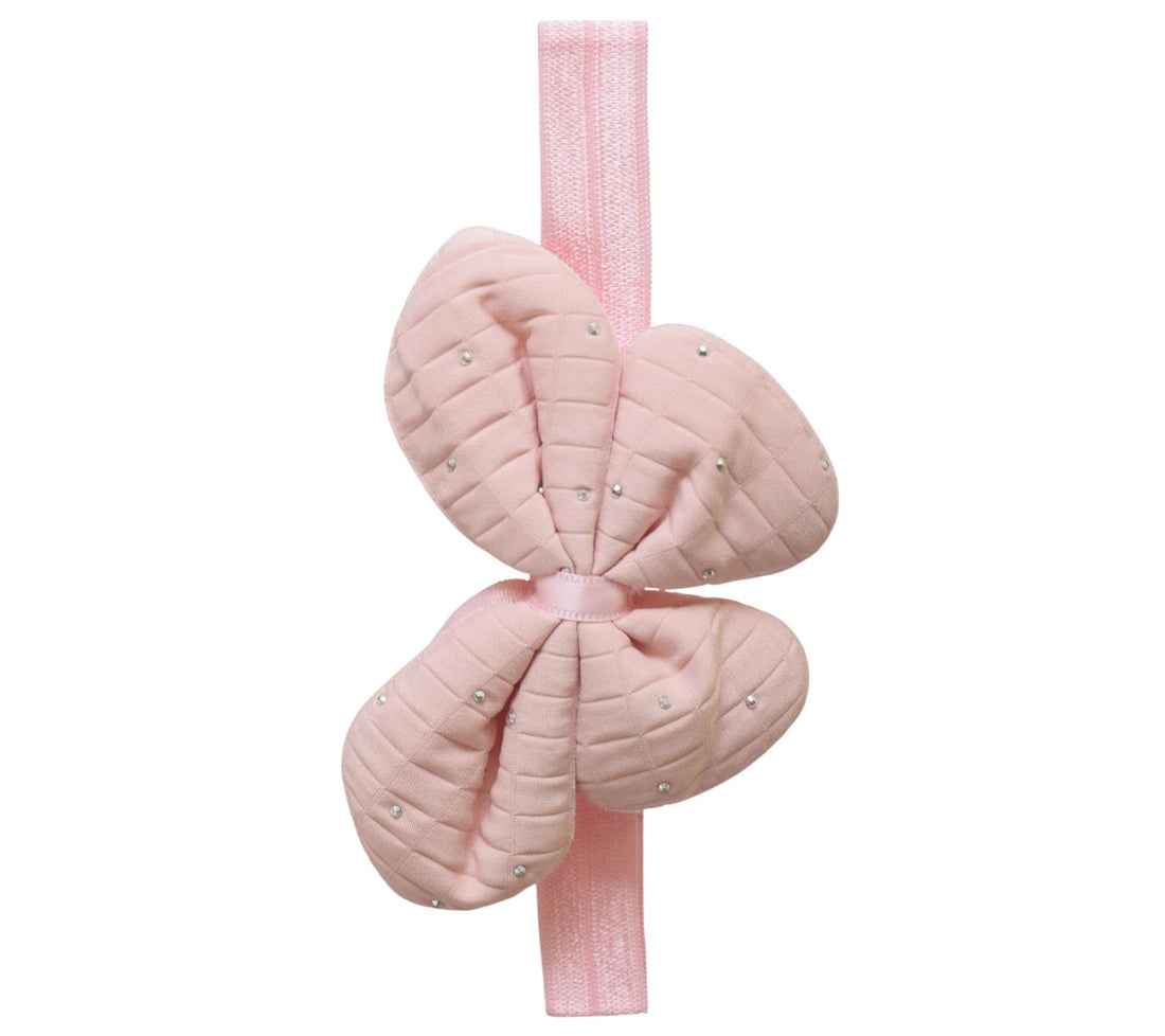 Daphne Girls' Bow Hairband - Pink