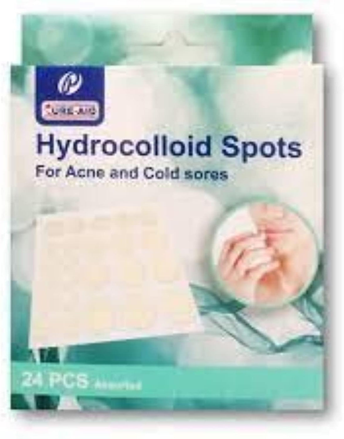 Hydrocolloid spots for acne and cold sores Skin Tone Pill Sticker (6 pieces)