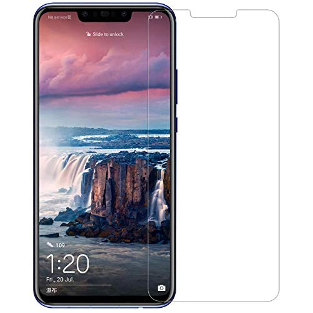 Tembered glass screen protector for huawei nova 3i - clear