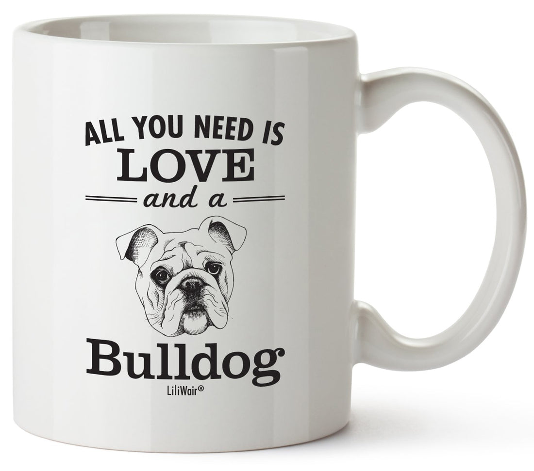 Bulldog Mom Gifts Mug For Christmas Women Men Dad Decor Lover Decorations Stuff I Love Bulldogs Coffee Accessories Talking Art Apparel Funny Birthday Gift Home Supplies Products Dog Coffee Cup Mugs