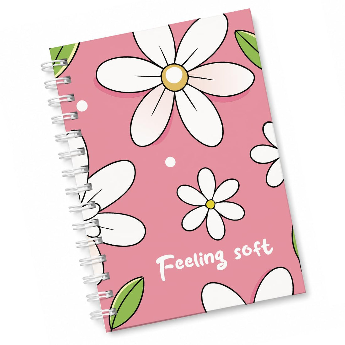 Bloom & Write Spiral Sketchbook, 9 x 13 cm, White Bristol Paper, Cactus Cute
