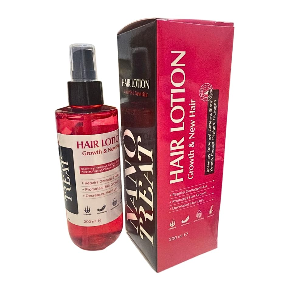 Nano Treat Hair Lotion Growth & New Hair Caffeine, Rosemary and Biotin 200ml