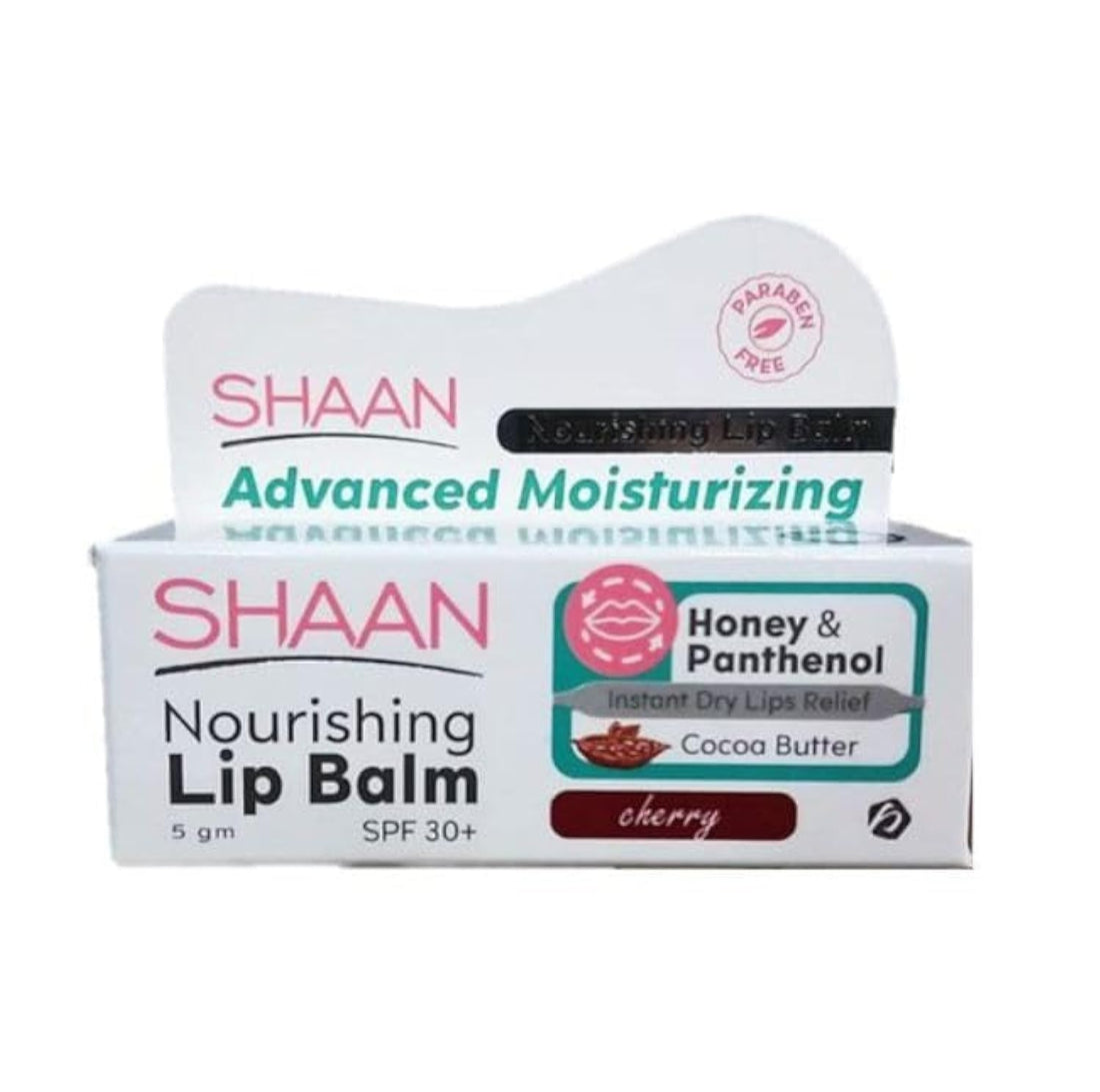 shaan lip balm cherry spf30+ 5gm