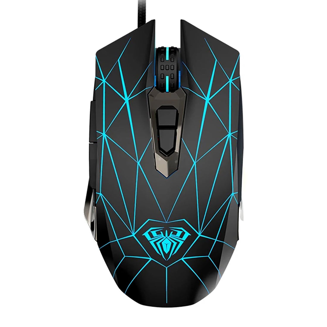 Aula S50 7-Button Gaming Mouse, 4800 DPI, Optical, USB Wired LED Backlight