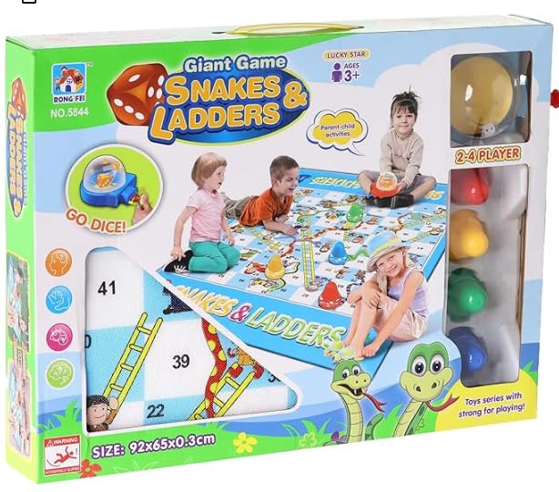 Snakes & Ladders Game 2-4 +3 Years -45095