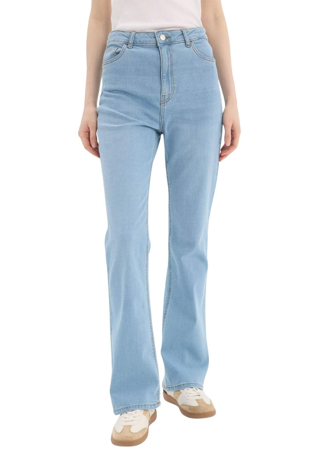 DeFacto Womens Slim Flare Special Collection Denim Trousers D7973AX Trousers