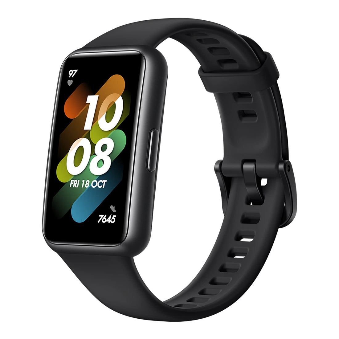 HUAWEI Band 7 Activity Tracker - Smart Band up to 2 Weeks Battery Life with Blood Oxygen & Heart Rate Monitor - Multi Sport Fitness Tracker with Sleep tracking and Stress monitoring - Graphite Black