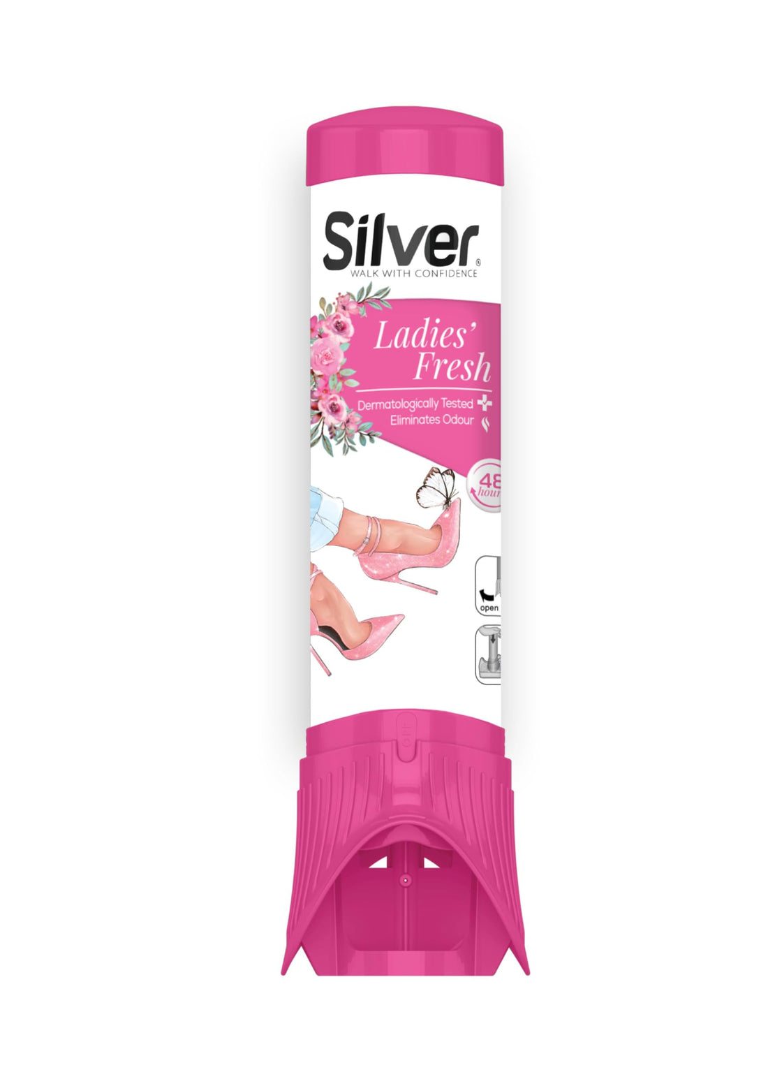 Silver Women's Shoes Deodorant Deodorant Anti-Odour 100ML Ladies Fresh