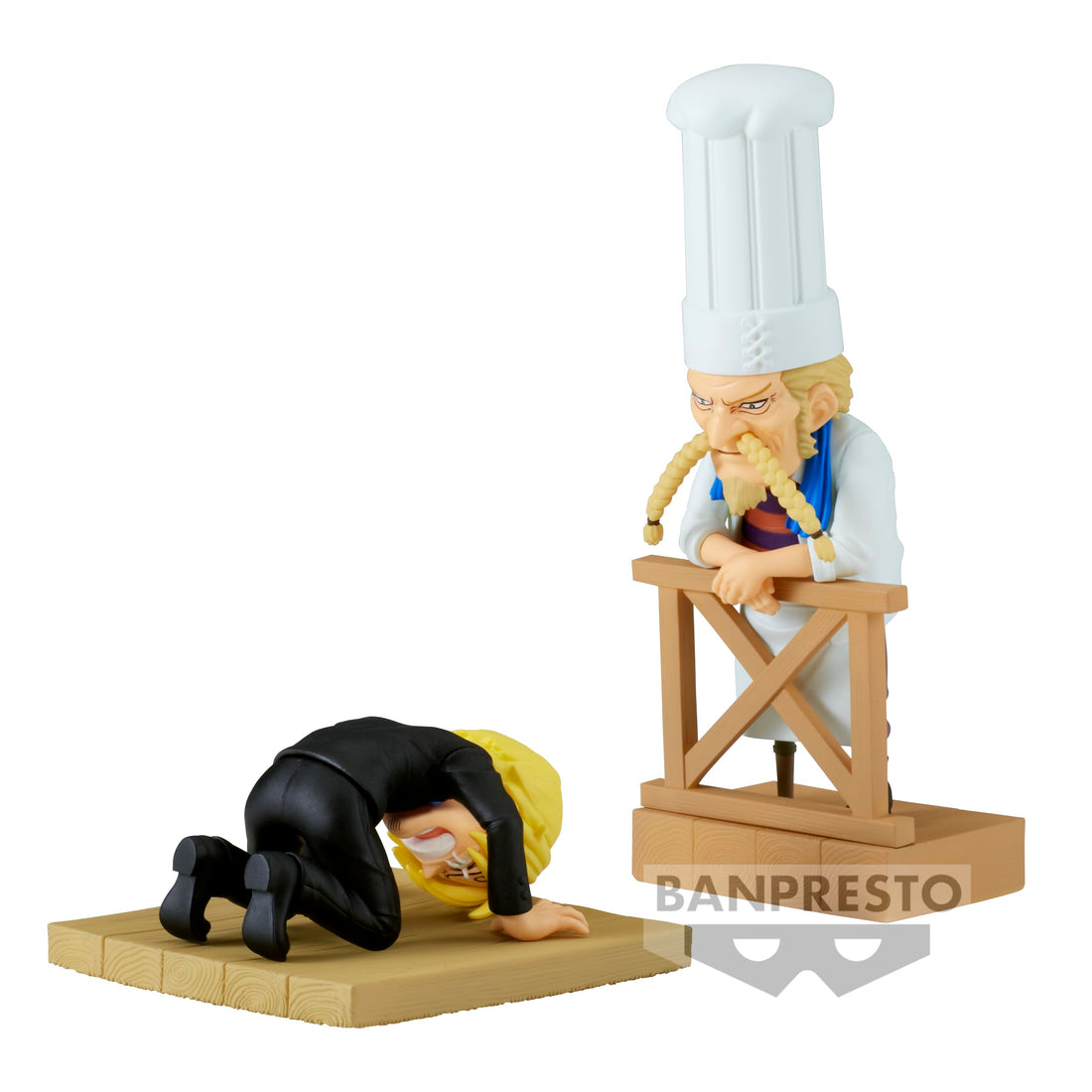 BANPRESTO ONE Piece World COLLECTABLE Figure Log Stories - Sanji & ZEFF 2