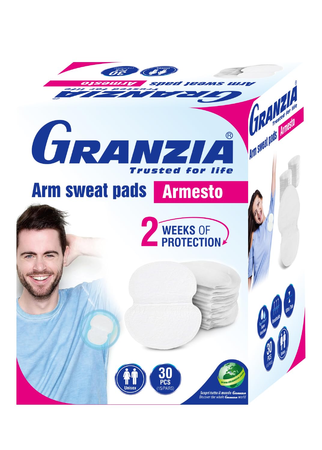 Arm Sweat Pads ARMESTO