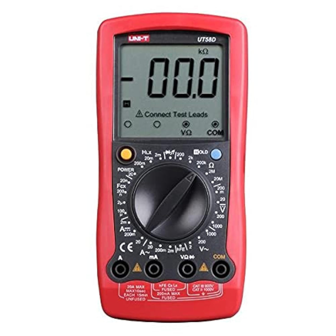 UNI-T UT58D AC/DC Digital LCR Multi-meter With Large LCD and Wide Range Measurement