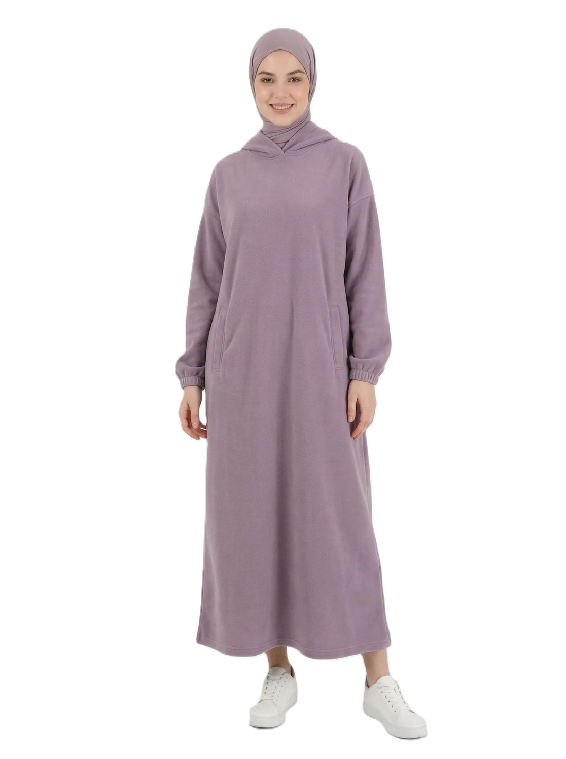 DO IT Women's Winter Abaya Hoodie Practical Fashion