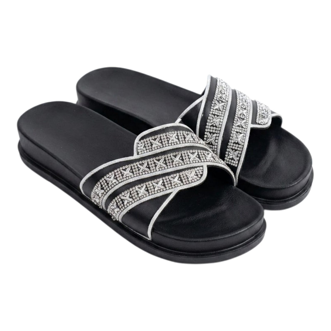 Soft EVA Rubber Slippers For Women With Distinctive Colors With Strass Rubber Lightweight Comfortable Feet Daily Use Summer 2026