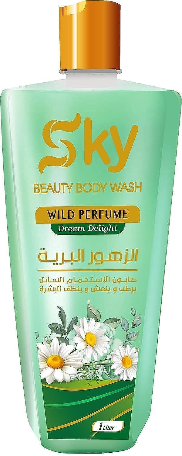 Sky Bath Soap 1L Wild Flower Scent