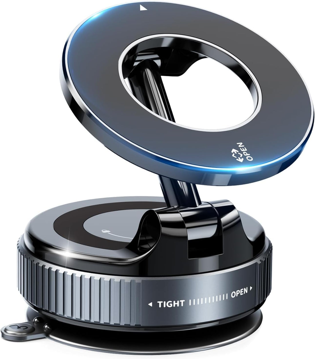 Circle M Vacuum Magnetic Phone Holder 360° Rotatable MagSafe Compatible Foldable Universal Car Mount