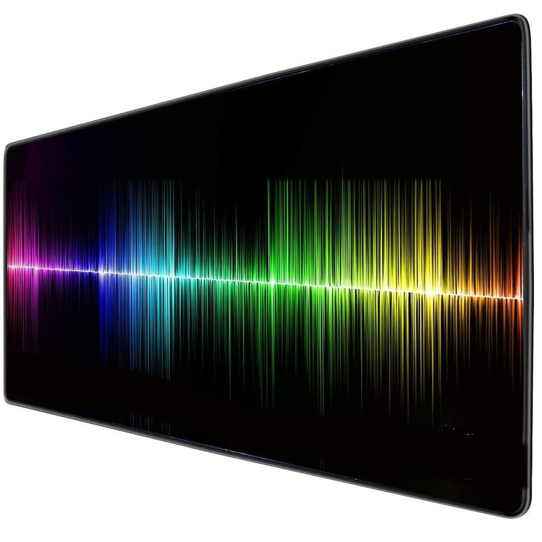 Colored Beats Gaming Mouse Pad (80× 30cm) for Keyboard and Mouse Desk Mat – Anti Slip Rubber Base – Stitched Edges – Waterproof – Speed Edition
