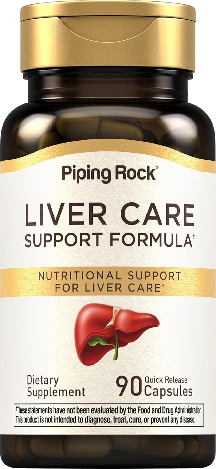 Advanced Liver Care Detox Support | 90 Capsules | Gentle Herbal Cleanse Formula | Non-GMO, Gluten Free