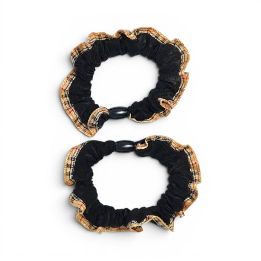 Catch Up 2-Pack Hair Ties for Women & Girls, Strong Elastic Ponytail Holders, Soft No Damage Hair Bands for Thick & Thin Hair, Durable Stretch Hair Accessories for Daily Use