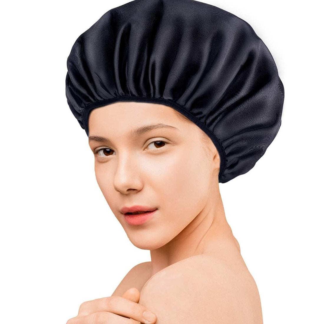 Satin Bonnet is a hair product that provides multiple benefits for hair, reduces split ends and protects hair from dryness. use before bedtime helps maintain your hair Generic