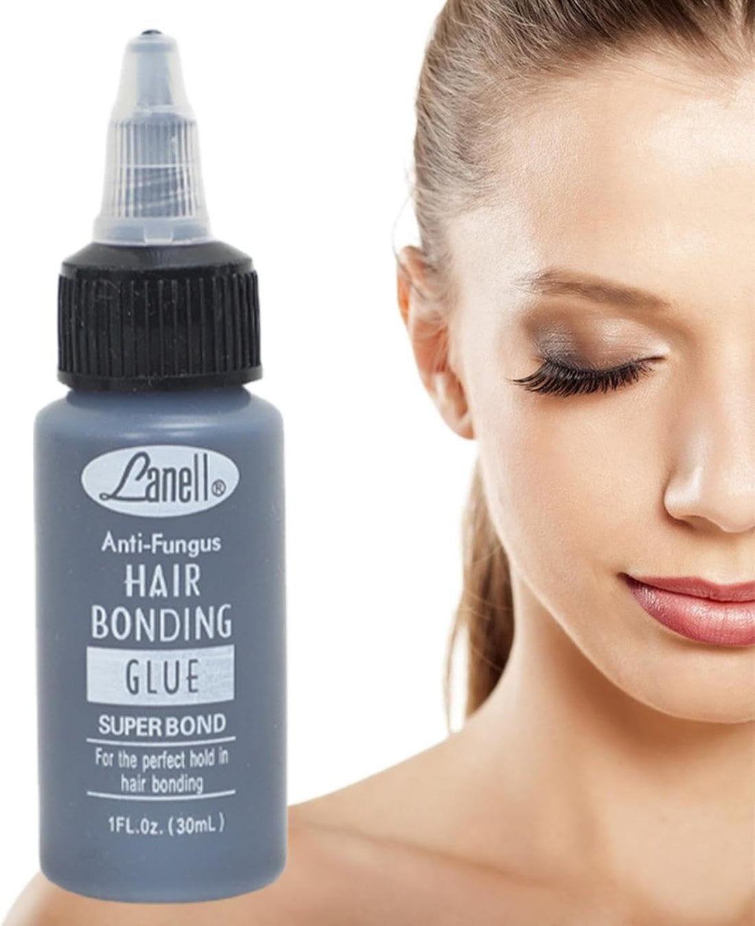 Lightning Speed Eyelash Extension Glue – 4 Weeks/Extra Strong Black Adhesive/Professional Supplies 30ML