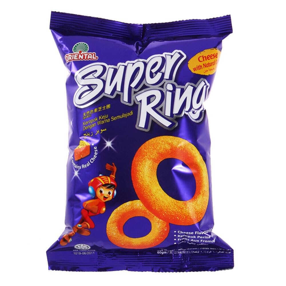 Oriental Super Rings Cheese Flavor - 60 gm
