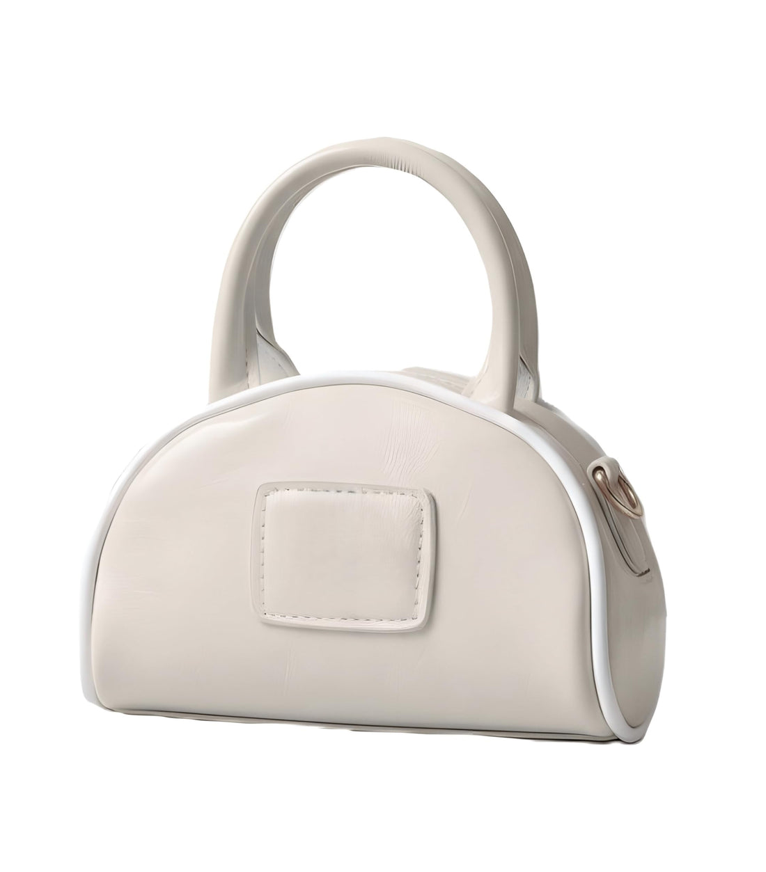 Nopatia Women's Mini Handbag Fashion Bowling Bag Shoulder Crossbody Bag Luxury PU Leather Classic Top Handle Evening Daily Commute Luxury Gift for Girls Ladies