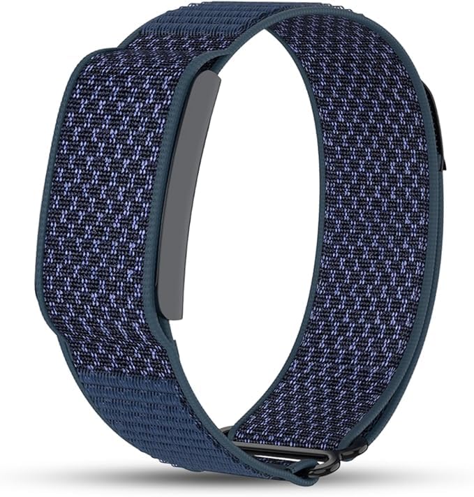 Nylon Replacement Band, Compatible with Amazfit Helio Strap – Adjustable, Breathable Sport (Wristband for Fitness Tracker, Comfortable for All-Day Wear (ONLY STRAP) For Amazfit