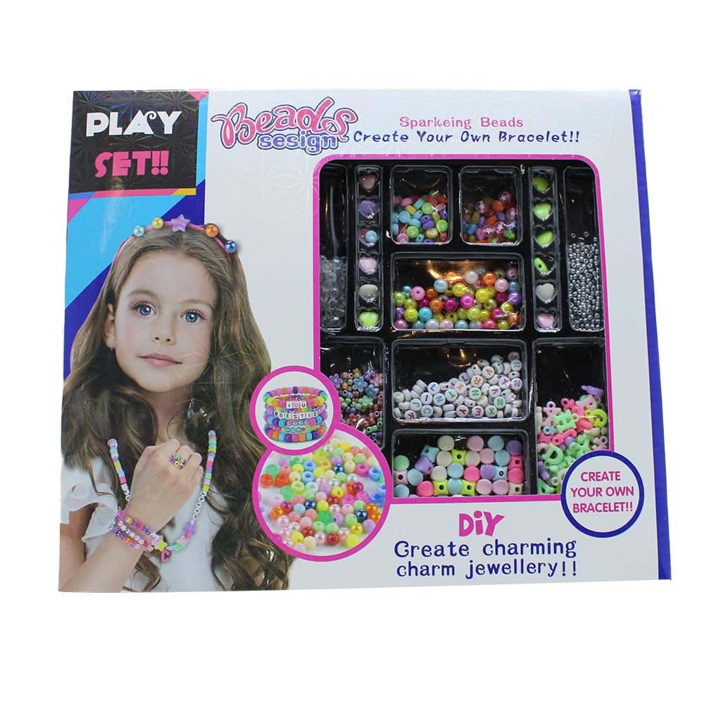 Girls Beads - Heart Girls Accessories - 50336 - HS3-178
