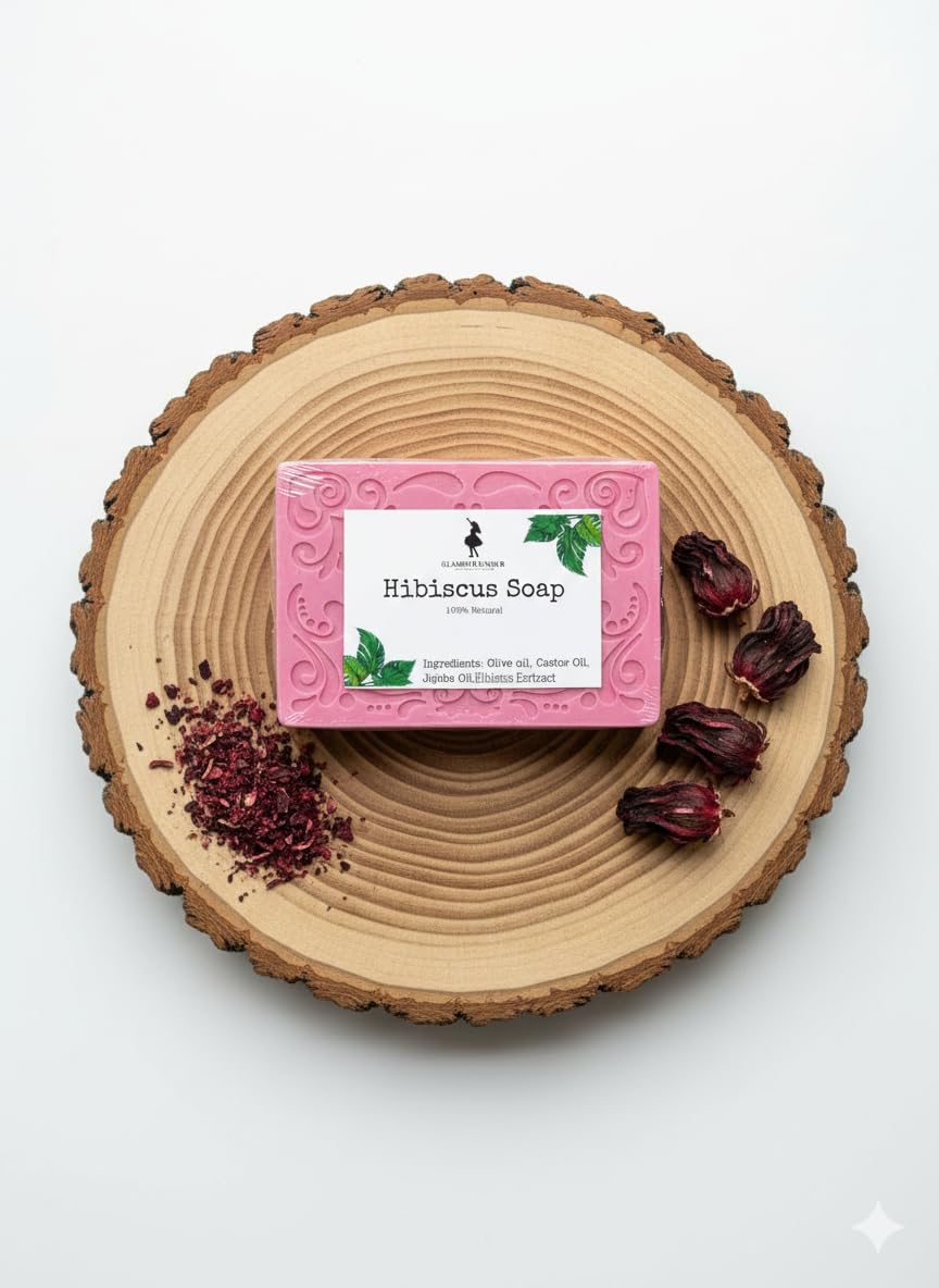 Glamour D Nour Hibiscus Soap Bar 90 g