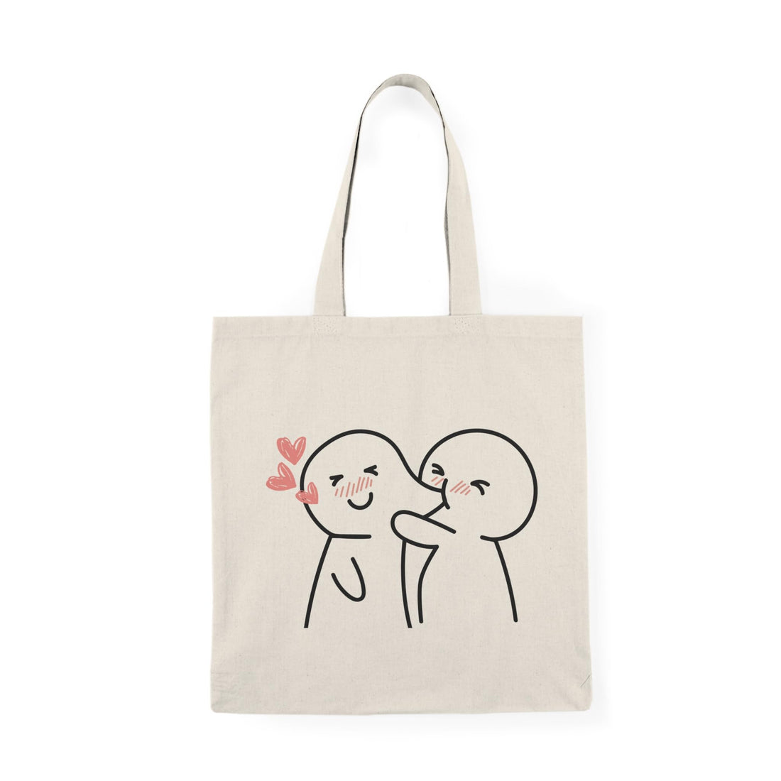 Totypug Canvas Zipper Bag 88-Love Forever Tote Bag With Zipper